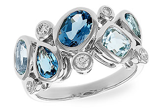 G291-87729: LDS RG 2.57 BLUE TOPAZ TW 2.75 TGW