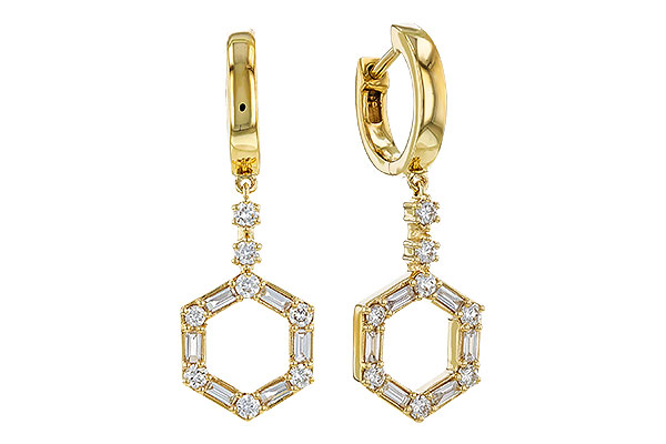 G292-74111: EARRINGS .23 BAG .60 TW
