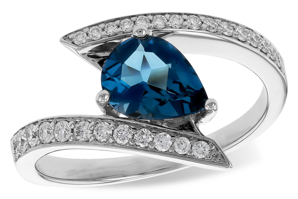 G292-74120: LDS RG 1.04 LONDON BLUE TOPAZ 1.28 TGW (8x6MM)