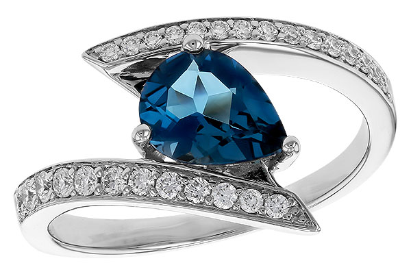 G292-74120: LDS RG 1.04 LONDON BLUE TOPAZ 1.28 TGW (8x6MM)