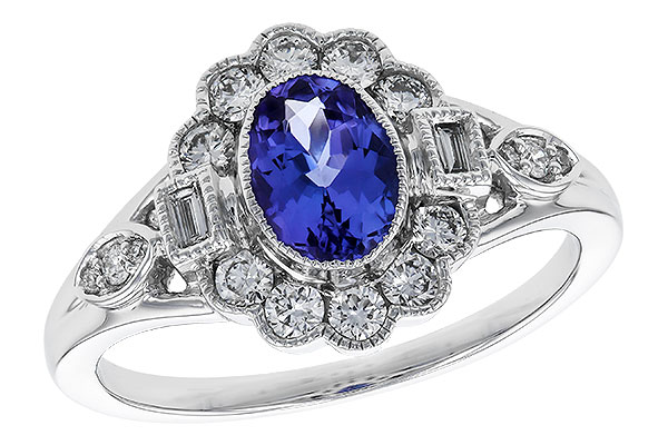 G292-74147: LDS RG .80 TANZANITE 1.20 TGW (7x5MM OV)