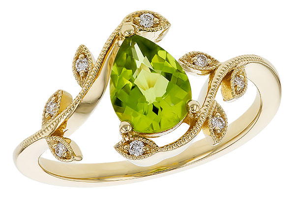 G292-75065: LDS RG 1.16 PERIDOT 1.22 TGW (8x6MM PER)