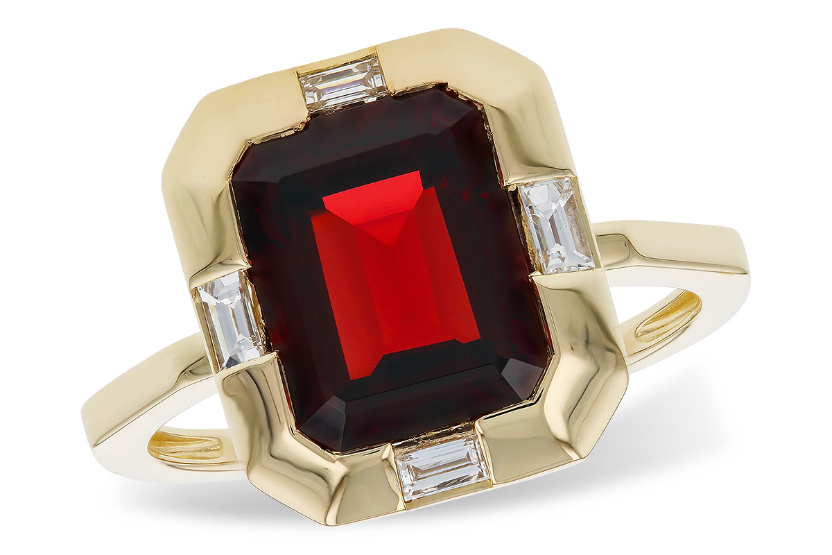 G292-76874: LDS RG 3.65 GARNET 3.82 TGW (10x8MM GAR)
