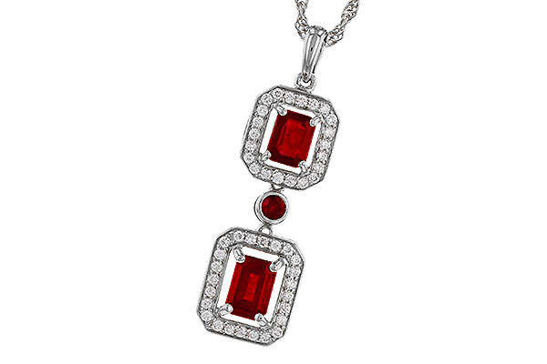 G292-76902: NECK 1.22 TW RUBY 1.43 TGW