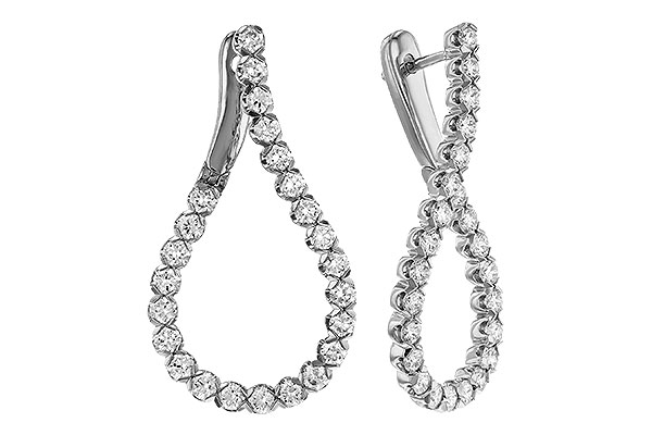 G292-79602: EARRINGS 2.00 TW
