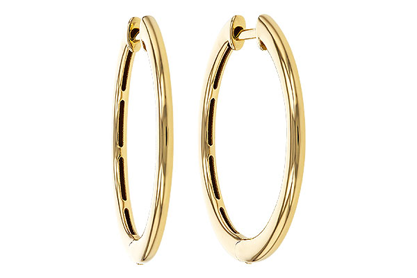 G292-80474: GOLD EARRINGS (24MM)