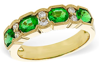 G292-80520: LDS WED RG 1.20 EMERALD 1.38 TGW (5x4MM EMER)