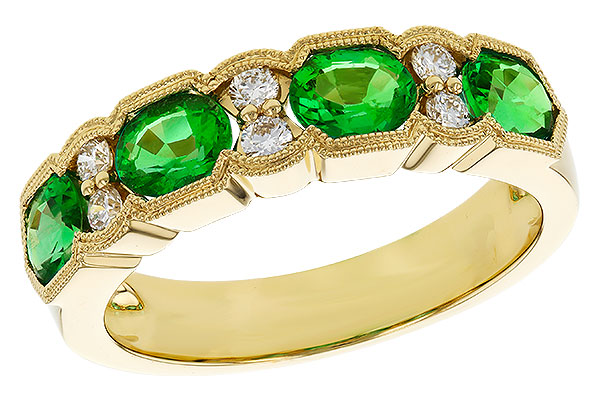 G292-80520: LDS WED RG 1.20 EMERALD 1.38 TGW (5x4MM EMER)