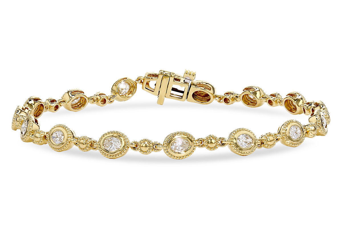 G292-80529: BRACELET 1.25 TW OVAL DIAS (7")