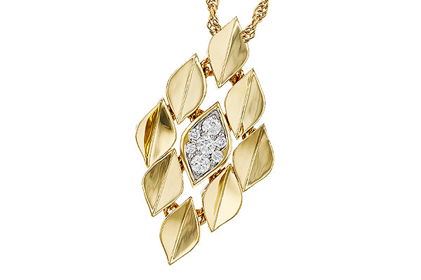G293-64147: NECKLACE .15 TW