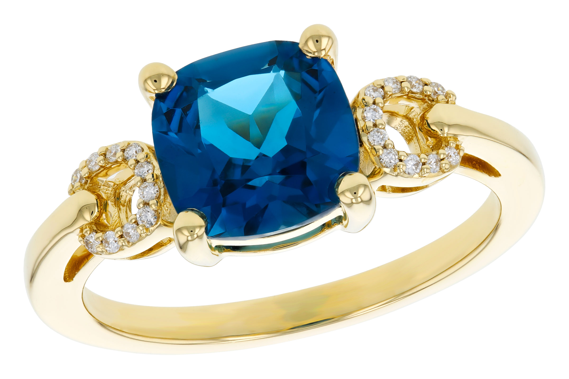 G293-65947: LDS RG 2.16 LONDON BLUE TOPAZ 2.21 TGW (8MM LBT)