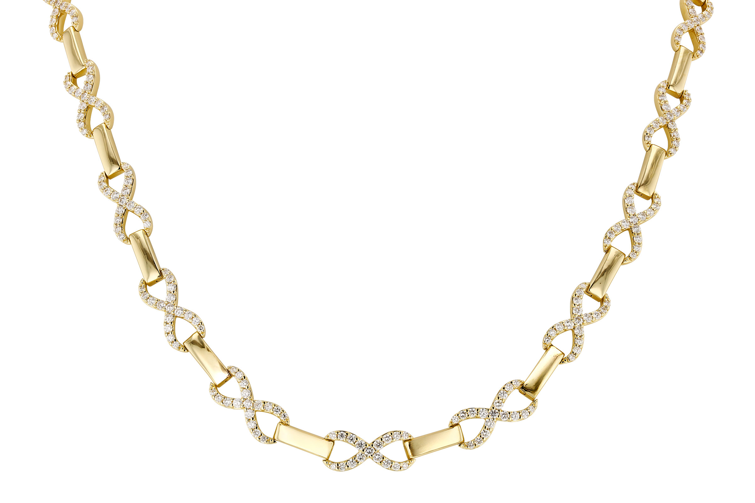 G293-65965: NECKLACE 2.20 TW (17")