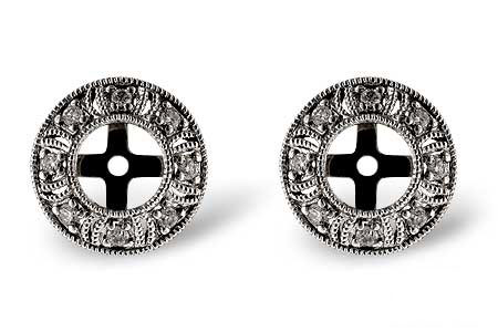 H018-26829: EARRING JACKETS .12 TW (FOR 0.50-1.00 CT TW STUDS)