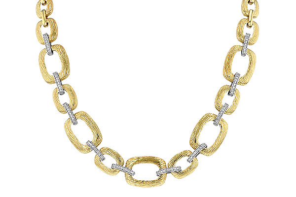 H024-55074: NECKLACE .48 TW (17 INCHES)