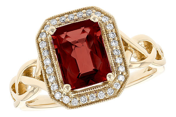 H205-48656: LDS RG 1.89 GARNET 2.00 TGW