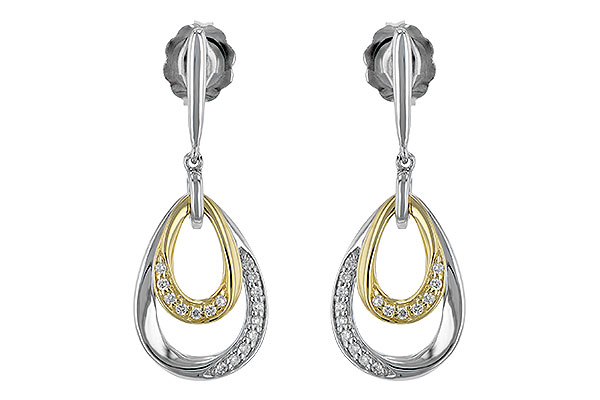H207-33229: EARRINGS .12 TW