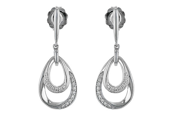 H207-33229: EARRINGS .12 TW