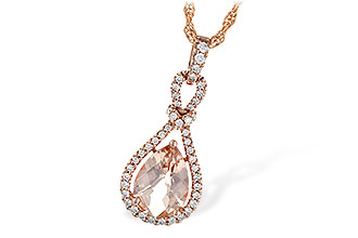 H208-18665: NECK 1.54 MORGANITE 1.75 TGW