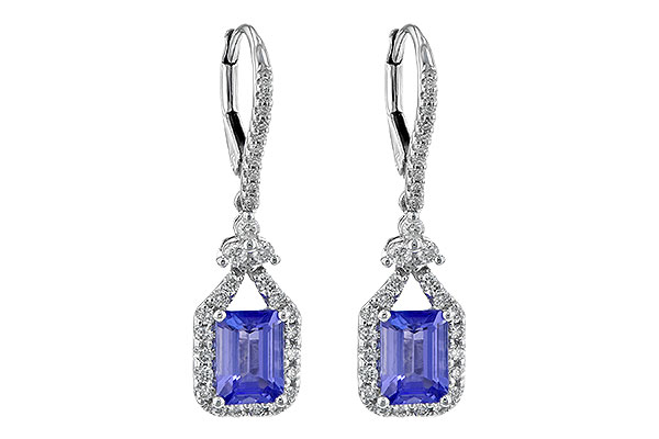 H208-18683: EARR 1.60 TW TANZANITE 2.08 TGW