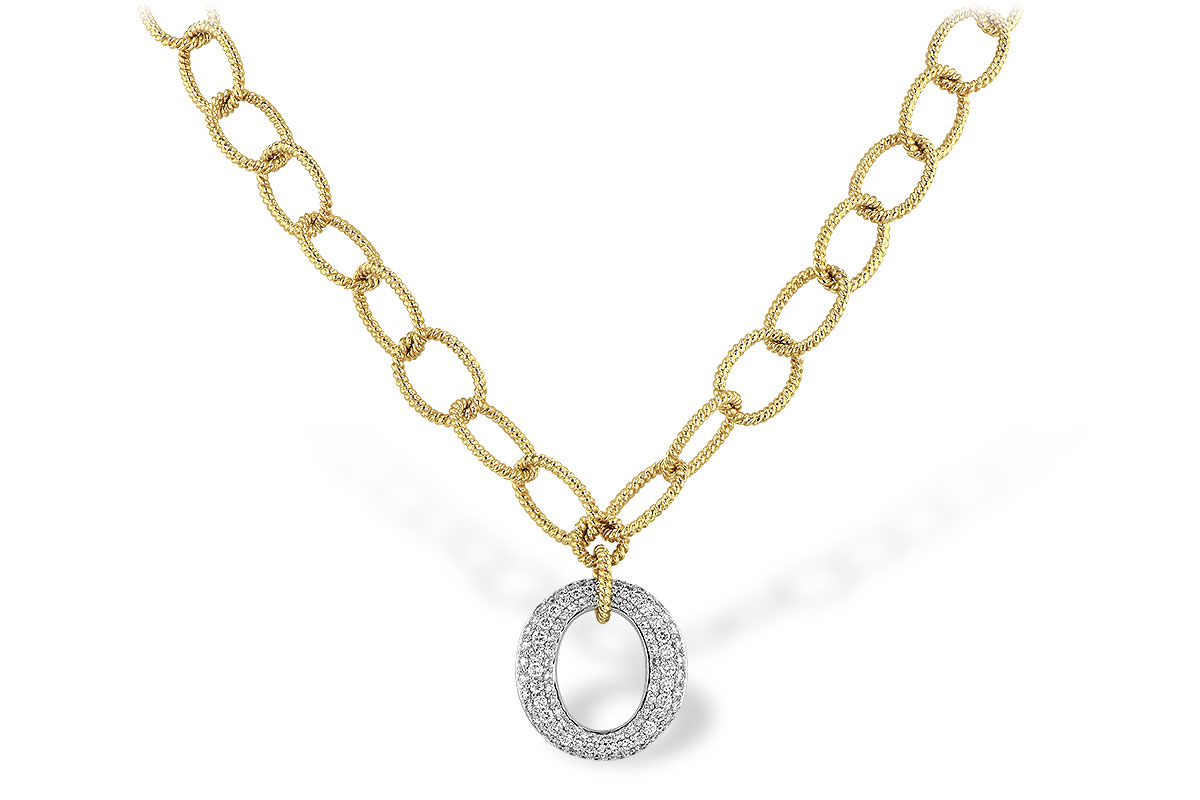 H208-19574: NECKLACE 1.02 TW (17 INCHES)