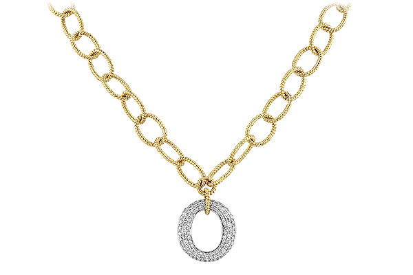 H208-19574: NECKLACE 1.02 TW (17 INCHES)