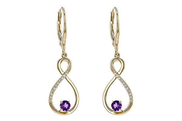H208-26902: EARR .27 AMETHYST .35 TGW