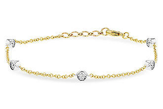 H290-98647: BRACELET .25 TW (7.25")