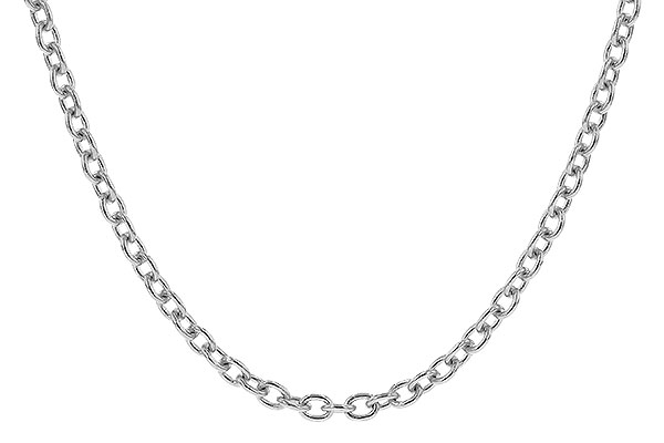 H291-88665: CABLE CHAIN (1.3MM, 14KT, 20IN, LOBSTER CLASP)