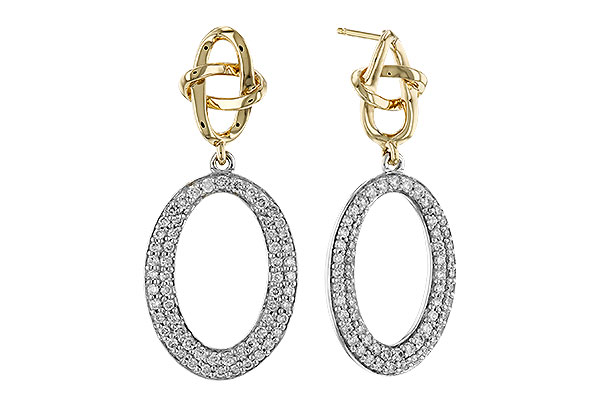 H291-89565: EARRINGS .52 TW