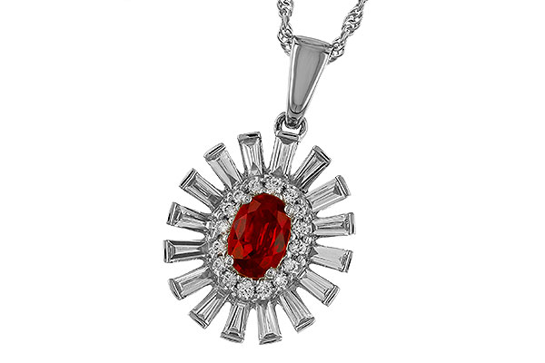 H291-89574: NECK .58 RUBY TW 1.10 TGW (6x4MM RUBY)