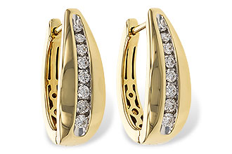 H291-90465: EARRINGS .40 TW