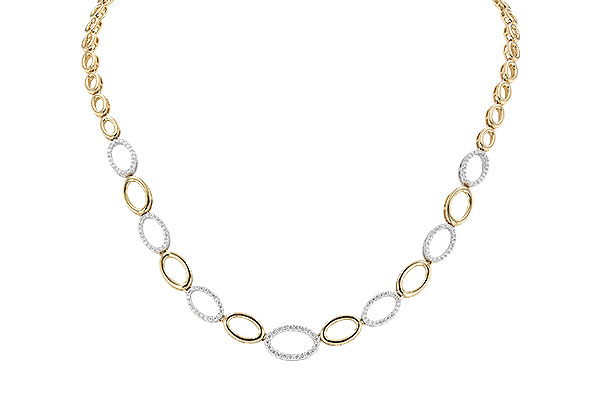 H291-90483: NECKLACE 1.00 TW (17")