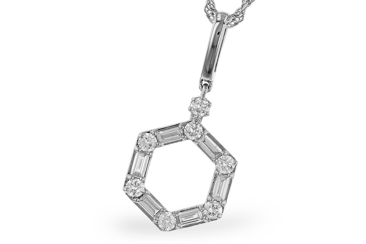 H292-73265: NECKLACE .14 BAG .35 TW