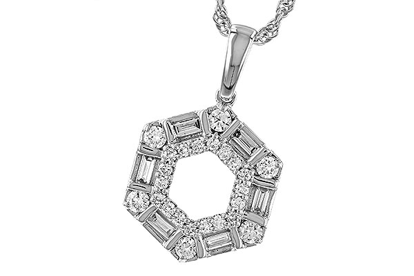 H292-74111: NECKLACE .14 TW BAG .50 TW