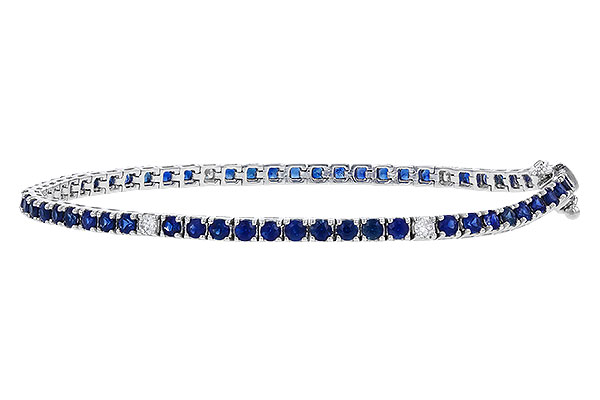 H292-74156: BRACELET 3.27 TW SAPP 3.52 TGW (7")
