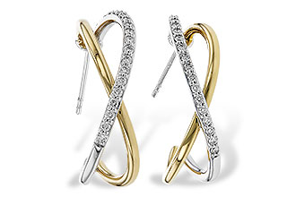 H292-75074: EARRINGS .50 TW