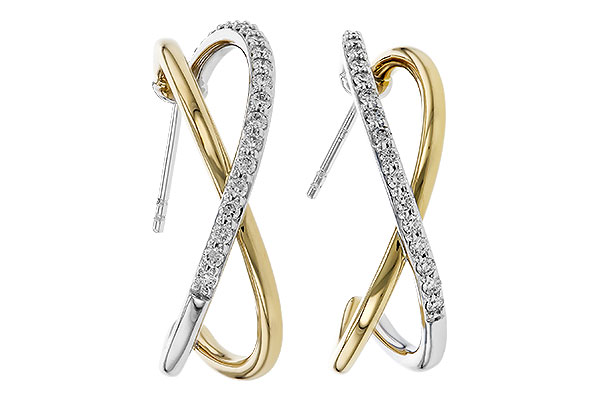H292-75074: EARRINGS .50 TW
