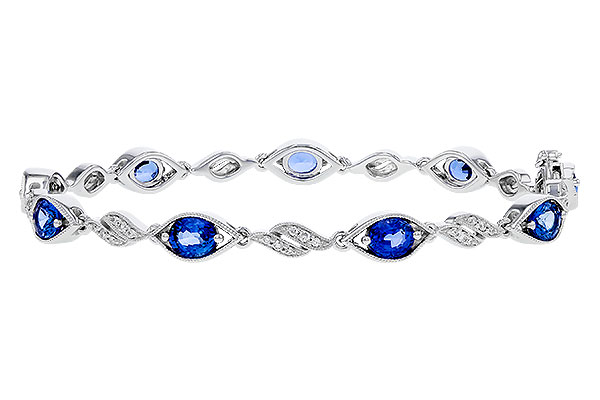 H292-75083: BRACELET 4.02 SAPPHIRE 4.26 TGW (7")