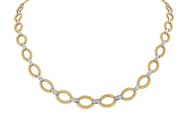 H292-78665: NECKLACE .75 TW (17")