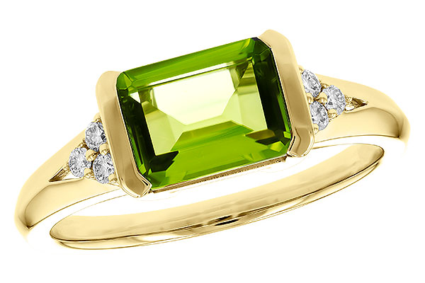 H292-79574: LDS RG 1.52 PERIDOT 1.61 TGW (8X6MM PER)