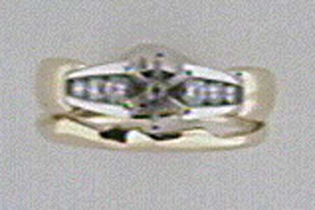 K023-65956: LDS WED RING