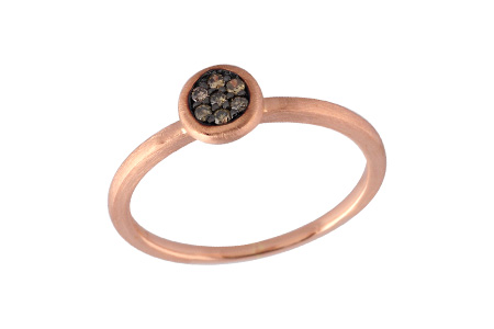 K203-64129: LDS DIA RG .08 BROWN DIA TW