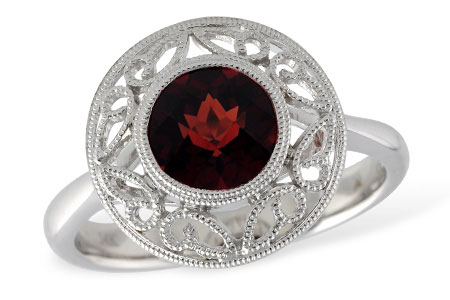 K204-56874: LDS RG 1.54 CT GARNET