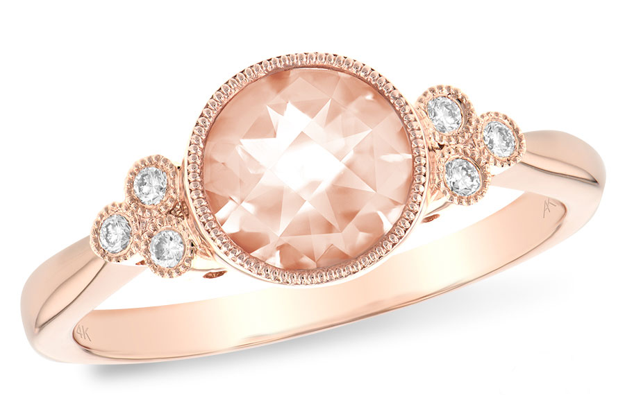 K206-40483: LDS RG 1.00 MORGANITE 1.07 TGW