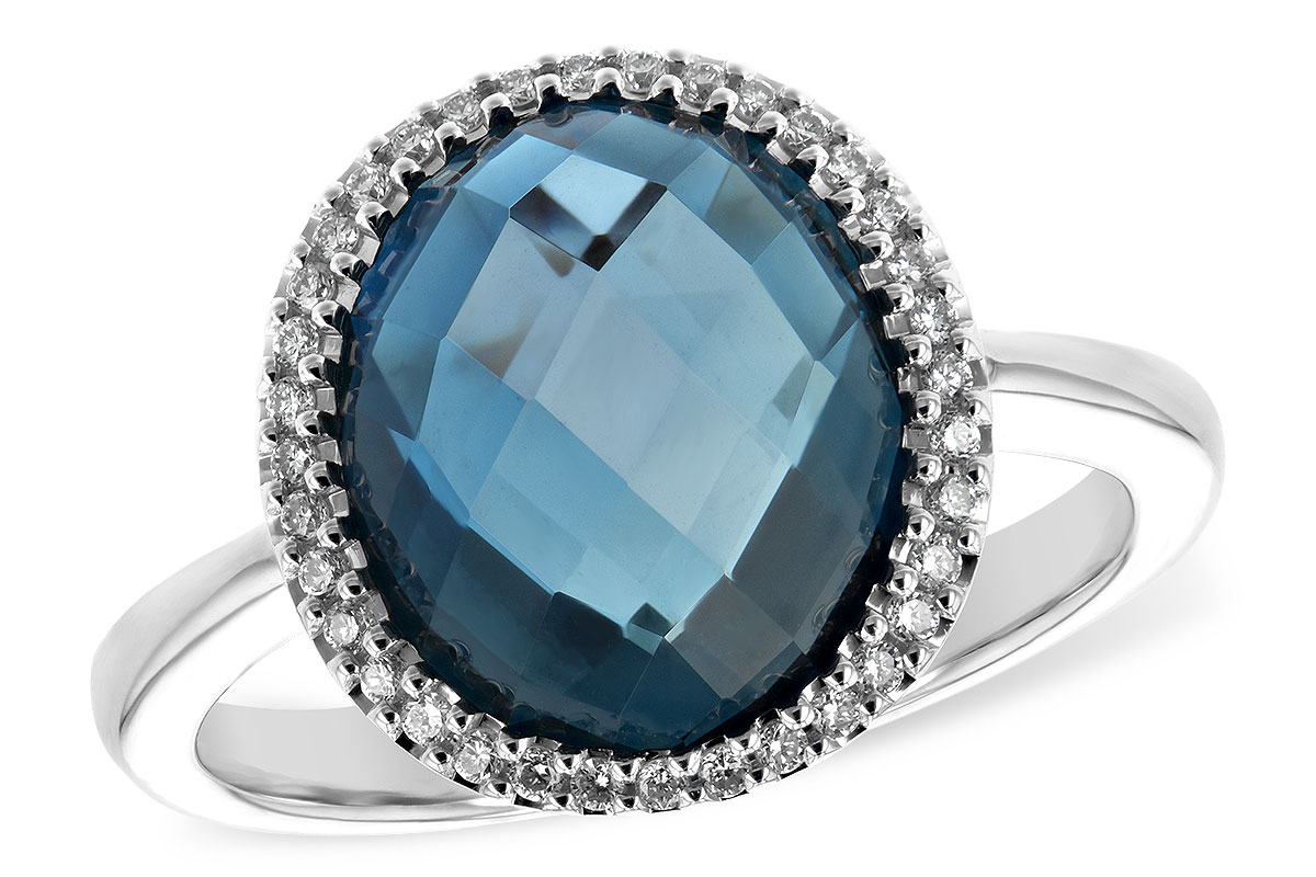 K207-29556: LDS RG 5.31 LONDON BLUE TOPAZ 5.45 TGW