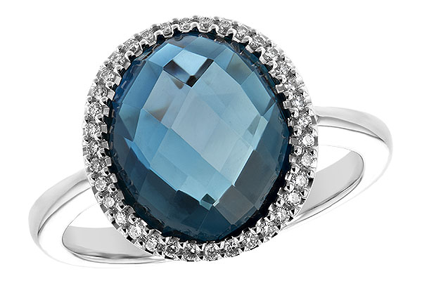 K207-29556: LDS RG 5.31 LONDON BLUE TOPAZ 5.45 TGW
