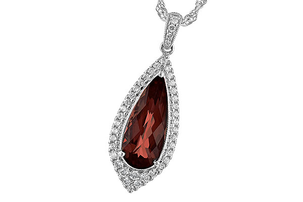 K207-30492: NECK 2.27 GARNET 2.52 TGW