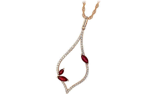 K208-18683: NECK .36 RUBY .56 TGW