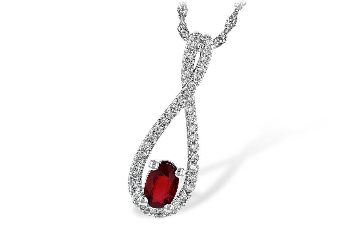 K208-20483: NECK .50 RUBY .74 TGW