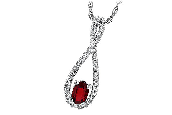 K208-20483: NECK .50 RUBY .74 TGW